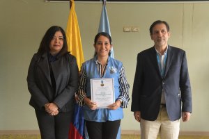 Teniente Primero recibe medalla especial de las Naciones Unidas para Observadores Internacionales desplegados en Colombia