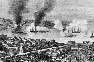 Bombardeo de Valparaíso - 31 de marzo de 1866