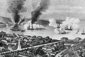 Bombardeo de Valparaíso - 31 de marzo de 1866