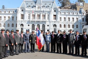 Personal en Retiro de las Fuerzas Armadas y de Orden rindió homenaje a las Glorias Navales
