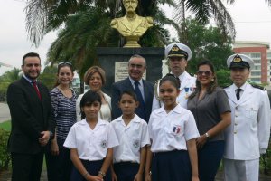 Agregaduría de Defensa y Naval de Chile en Panamá celebró las Glorias Navales de Chile