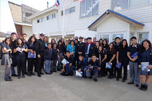 Alumnos del Maule participaron en el programa “Marinero por un día”