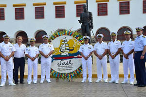Buque Escuela Esmeralda recaló a Cartagena de Indias en el marco de “Velas Latinoamérica 2014”