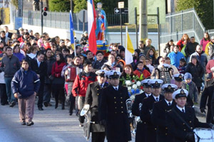 Hombres de mar celebraron en Magallanes la fiesta de San Pedro
