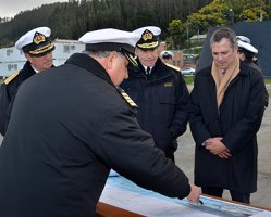 Subsecretario de Defensa visitó la Base Naval Talcahuano Subsecretario de Defensa visitó la Base Naval Talcahuano