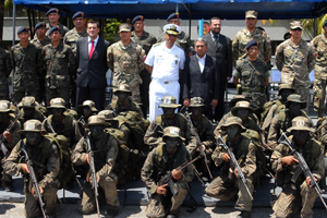 Marinos y Militares realizaron curso de Capacitación para Infantes de Marina de Guatemala