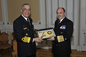 Comandante de la Marina de Brasil realiza visita oficial a la Armada de Chile
