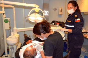 Reserva Naval realiza operativo médico en la Región del Maule