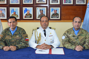 Asume nuevo Comandante del Batallón Chile en Haití