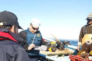 Autoridad Marítima y SERNAPESCA detectaron extracción ilegal en Coliumo