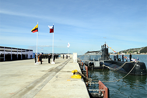 Finalizó proyecto de modernización de submarinos ecuatorianos en ASMAR Talcahuano