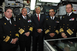 Submarino “Simpson” conmemoró 30 años de servicio en la Armada