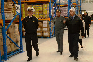 Subsecretario para las Fuerzas Armadas visitó la Base Naval Talcahuano