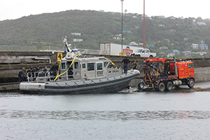 Quinta Zona Naval recibe en Puerto Montt tres lanchas rápidas tipo Arcángel