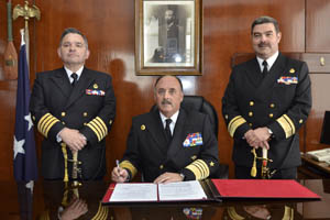 Contraloría de la Armada cambia de dirección