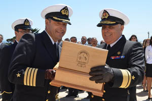 Dirección de Intereses Marítimos y Medio Ambiente Acuático realizó ceremonia de cambio de mando