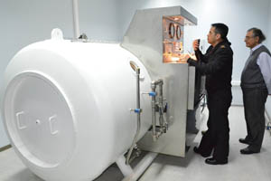Inauguran Cámara Hiperbárica y Scanner para el Hospital de las FF.AA. “Cirujano Guzmán”