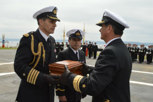Comandante William Corthorn asumió mando de la Segunda Zona Naval