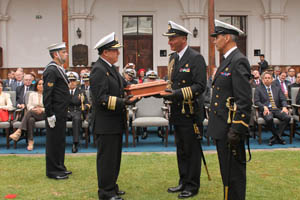 Asume nuevo Comandante en Jefe de la Primera Zona Naval