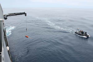 Sismógrafos instalados con apoyo de la Armada en el norte podrán hacer imágenes en 3D del subsuelo marino