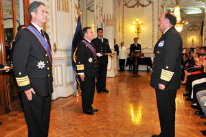 Ceremonia de Ascensos e Investidura de Alto Mando Naval 2015