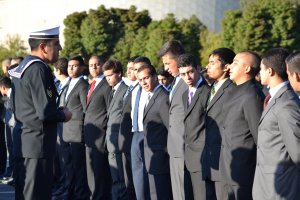 Con la llegada del nuevo contingente de reclutas Escuela de Grumetes inició período de instrucción