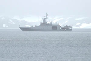 Autoridades Colombianas agradecen colaboración de la Armada en la Antártica