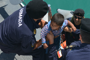 LSG “Antofagasta” evacuó a personas que se encontraban aisladas al norte de Taltal