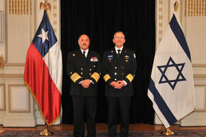 Comandante en Jefe de la Armada de Israel visita Chile