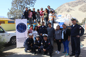 Dotación del AP “Aquiles” hizo entrega de donación a niños de Chañaral