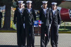 Armada recibe con honores restos de Sargento caído en Haití