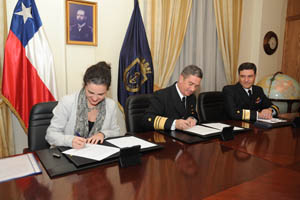 Autoridad Marítima y Dirección de Obras Portuarias firman convenio de cooperación