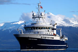Investigan merluza austral a bordo de buque científico “Cabo de Hornos”