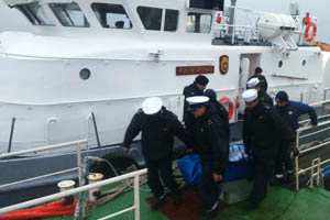 Se rescató a tripulante de embarcación hundida en Estrecho de Magallanes