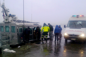 Exitosa resultó evacuación de menor desde Isla Mechuque