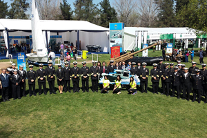 Armada participó en la inauguración de la XXI Semana de la Chilenidad