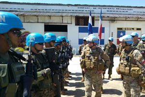 Comandante General del Cuerpo de Infantería de Marina visitó Batallón Chile