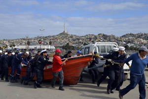 Limpieza, seguridad y rebusca en Coquimbo