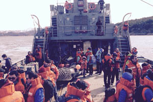 PSG “Aspirante Isaza” apoyó actividad cultural en el Canal Beagle