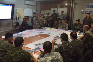 Batallón Chile apoya proceso de elecciones Presidenciales en Haití