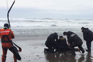 Con vida fueron rescatados kayakistas desaparecidos en Concón