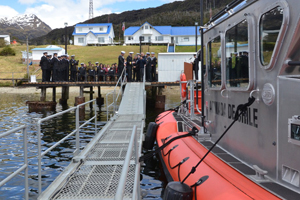 Inauguran nueva infraestructura marítima para Puerto Edén