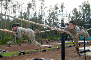 Infantes de Marina cuentan con nueva cancha de entrenamiento