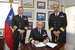 Cambio de Mando en la Dirección de Recuperación de Unidades de la Armada