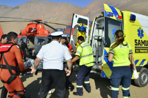 Armada realizó aeroevacuación de emergencia en altamar