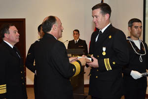 Se graduó Curso de Estado Mayor 2015 en Academia de Guerra Naval