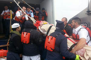 Evacuación médica de urgencia de pasajera de crucero “Celebrity Infinity”