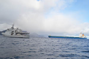 OPV “Fuentealba” realizó exitosa evacuación médica en el Estrecho de Magallanes