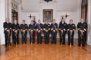 Asumieron nuevos Vicealmirantes, Contraalmirantes y Comodoros