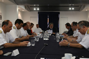 Comisión de Defensa del Senado sesionó en ASMAR Talcahuano